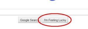 I’m Feeling Lucky di pencarian google